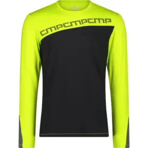 Cmp 33n2847 T-shirt Met Lange Mouwen Zwart