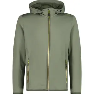 Cmp Fix Hood 32e1877 Softshelljack Groen