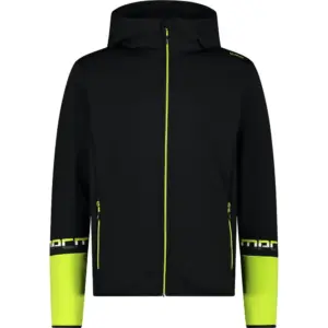 Cmp Fix Hood 32e2987 Fleece Met Kap Zwart