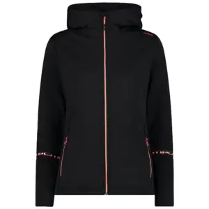 Cmp Fix Hood 32e4076 Fleece Met Kap Grijs