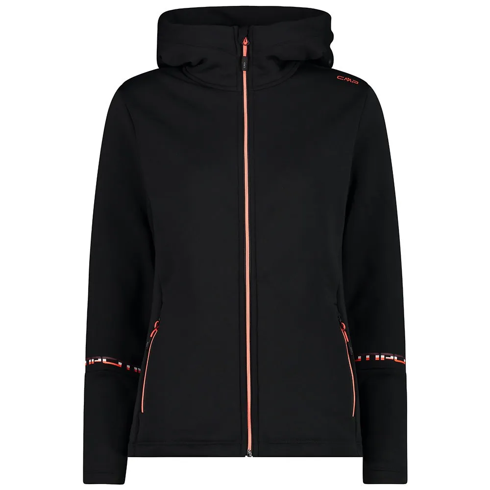 Cmp Fix Hood 32e4076 Fleece Met Kap Grijs