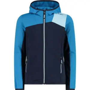 Cmp Fix Hood 32e4425 Fleece Met Volledige Rits Blauw