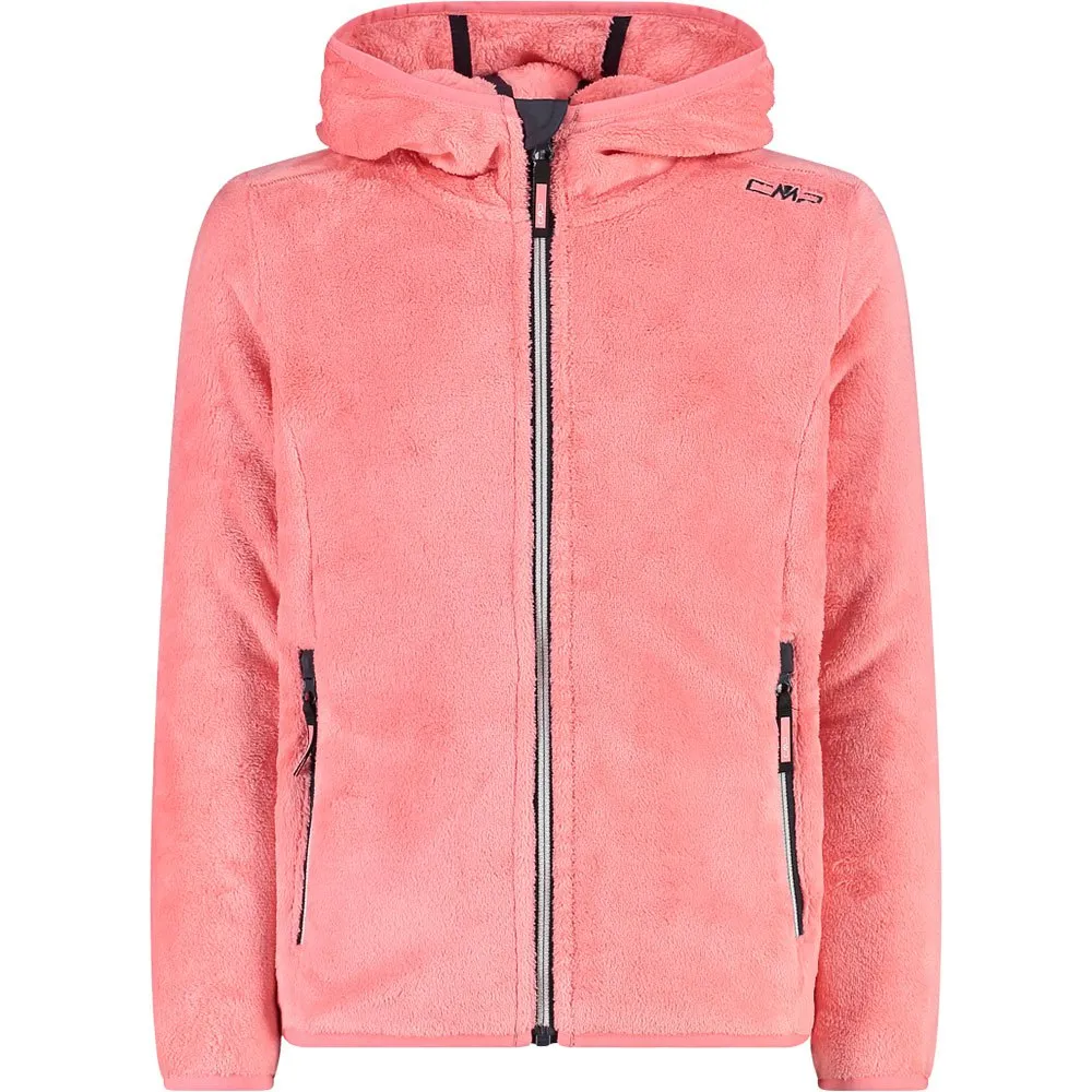 Cmp 38p1455 Fleece Met Kap Oranje