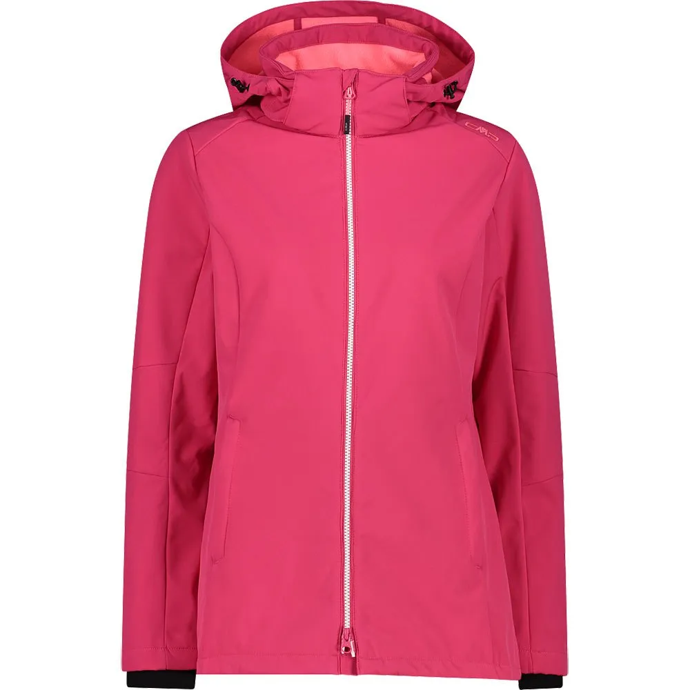 Cmp Long Fit 3a22226 Softshelljack Roze