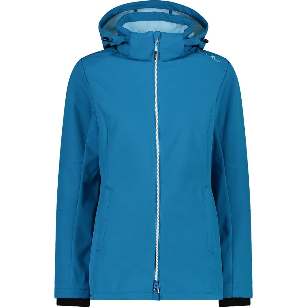 Cmp Long Fit 3a22226 Softshelljack Turquoise