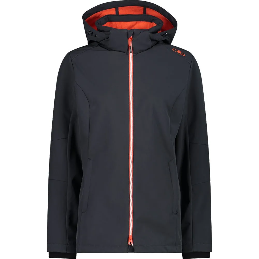 Cmp Long Fit 3a22226 Softshelljack Grijs