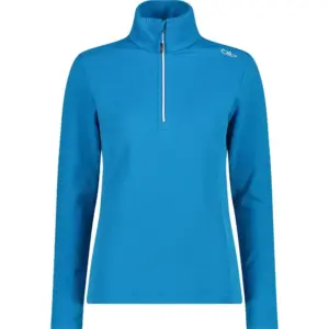 Cmp Sweat 3g10746 Fleece Met Halve Rits Turquoise