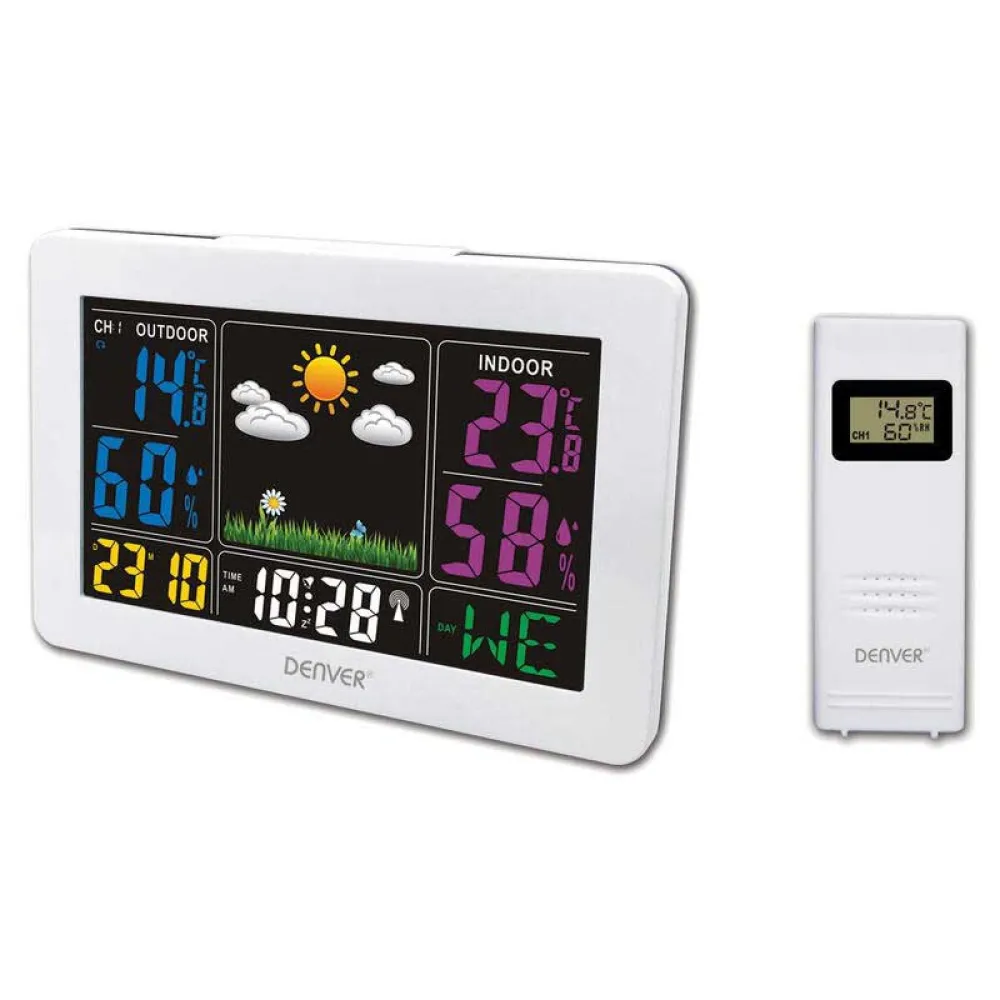 Denver Ws-540 Weerstations Wit