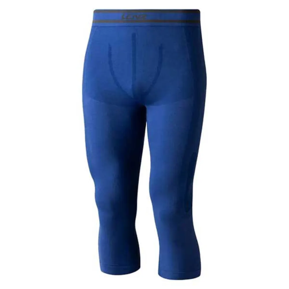 Lenz Merino 6.0 3/4 Basislaag Broek Blauw