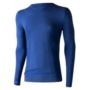 Lenz Merino 6.0 Lange Mouwen Basislaag Blauw