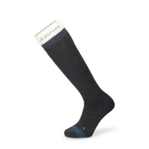 Lenz Merino Winter 1 Lange Sokken Darkgrey