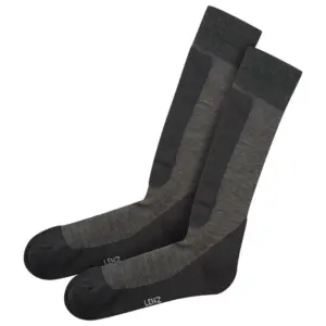 Lenz Merino Winter 2 Lange Sokken Grijs