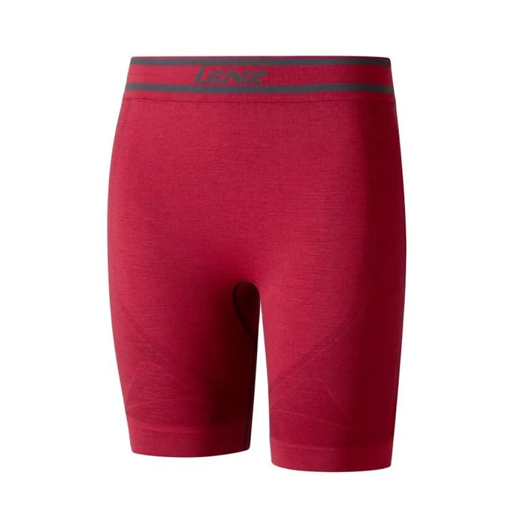 Lenz Merino 6.0 Korte Broek Darkred