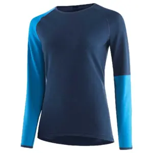 Loeffler Cb Transtex Merino Lange Mouwen Basislaag Blauw
