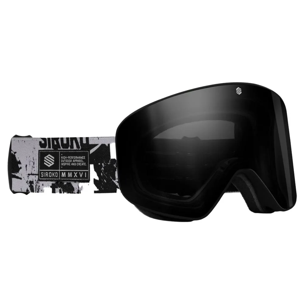 Siroko Gx Rock Skibril Zwart