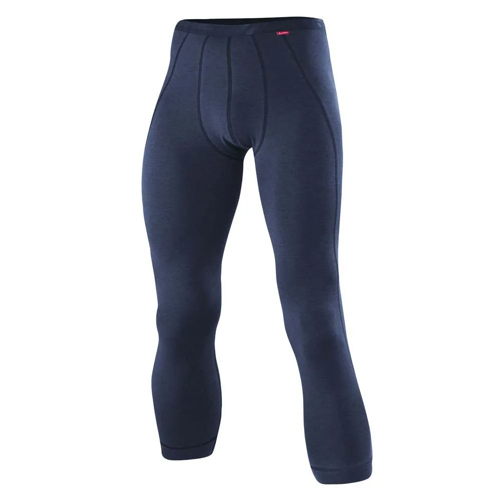 Loeffler Transtex Warm 3/4 Basislaag Broek Blauw