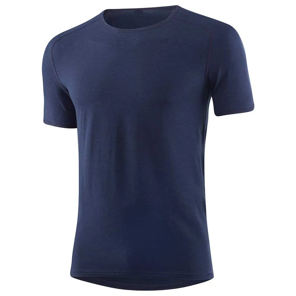Loeffler Transtex Warm Korte Mouwen Basislaag Blauw