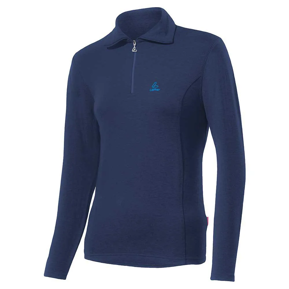 Loeffler Turtle Transtex Lange Mouwen Basislaag Blauw