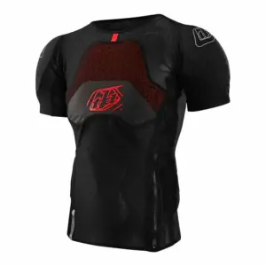 Troy Lee Designs Stage Ghost D30 Korte Mouwen Basislaag Zwart