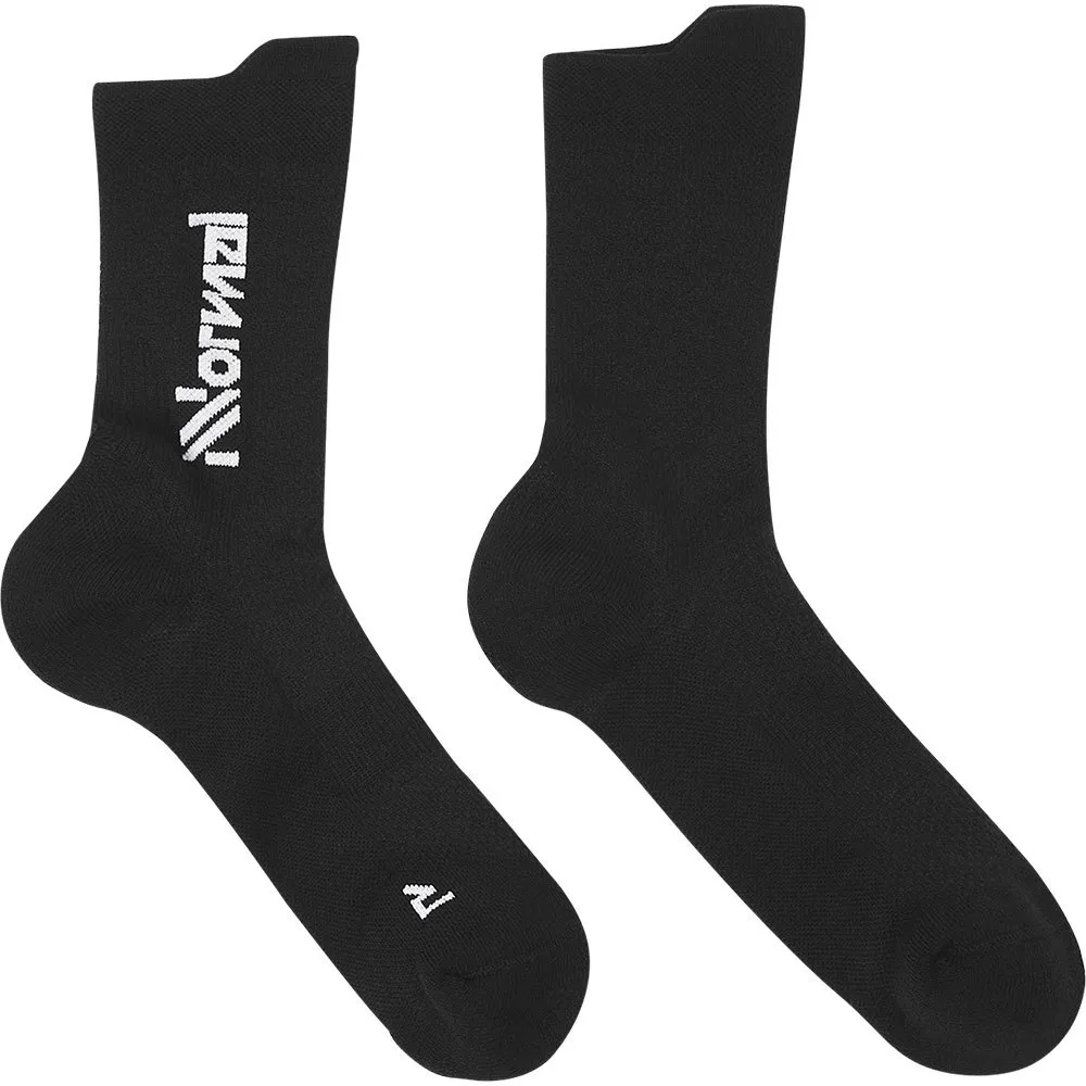 Nnormal Merino Sokken Zwart