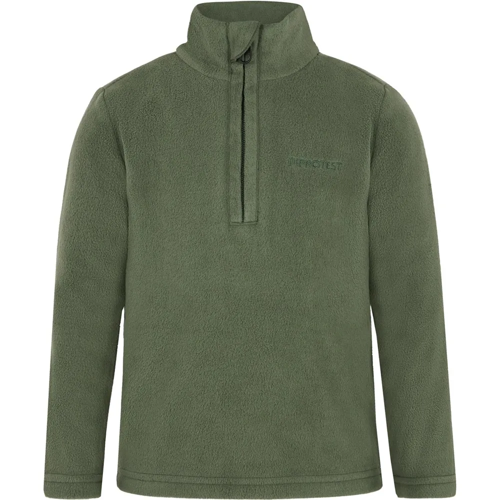 Protest Perfect Fleece Met Halve Rits Thyme