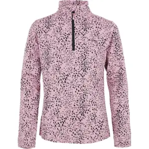 Protest Prtvesh Fleece Met Halve Rits Roze