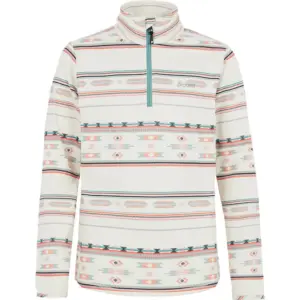 Protest Prtvesh Fleece Met Halve Rits Kitoffwhite
