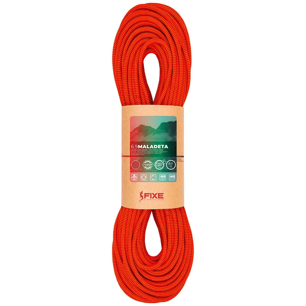 Fixe Climbing Gear Maladeta 6.9 Mm Touw Rood