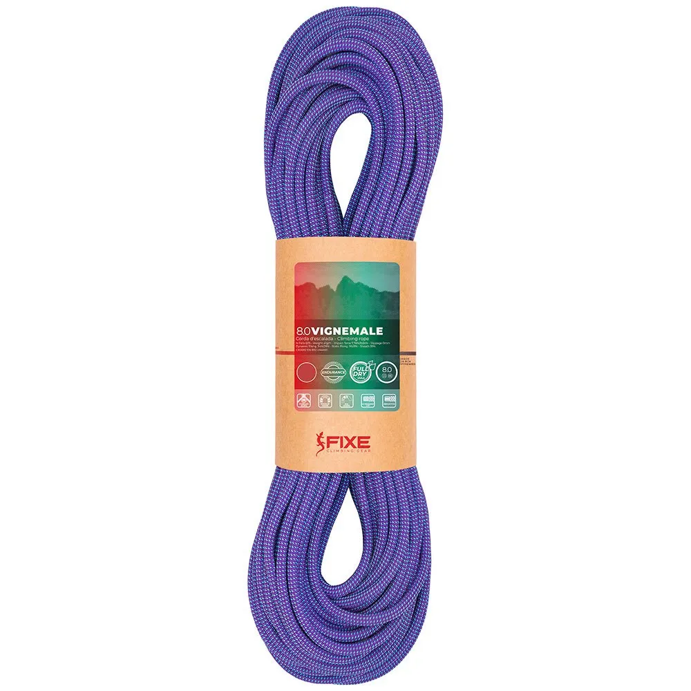 Fixe Climbing Gear Vignemale 8 Mm Touw Paars