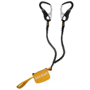 Salewa Ergo Core Lanyards En Energieabsorbers Zwart