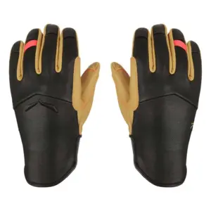 Salewa Ortles Alpine Merino Leather Handschoenen Zwart