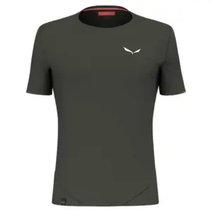 Salewa Pedroc Dry´ton Hybrid T-shirt Met Korte Mouwen Olijf