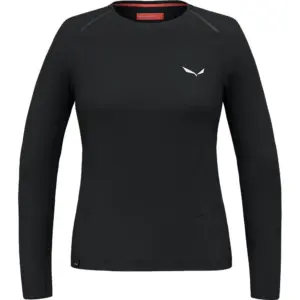 Salewa Pedroc Dry T-shirt Met Lange Mouwen Zwart
