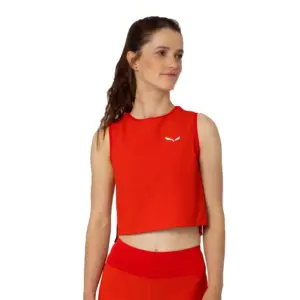 Salewa Pedroc Dry Responsive Mouwloos T-shirt Flames