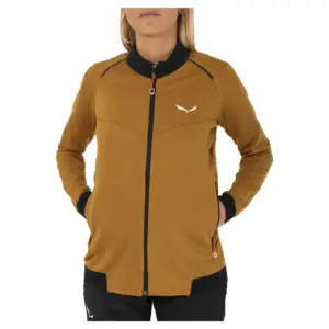 Salewa Pedroc 2 Polarlite Fleece Met Volledige Rits Bruin
