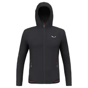 Salewa Pedroc Polarlite Fleece Met Kap Zwart