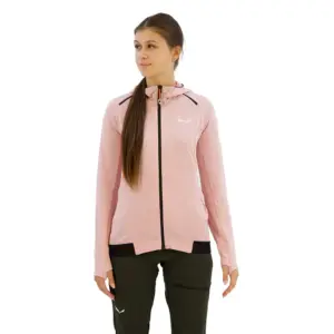 Salewa Pedroc Polarlite Fleece Met Kap Zephyr
