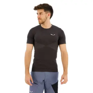 Salewa Zebru Responsive T-shirt Met Korte Mouwen Onyx