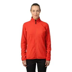 Hannah Livela Ii Fleece Met Volledige Rits Tomato Mel