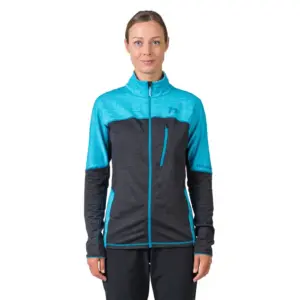 Hannah Meda Fleece Met Volledige Rits Antraciet
