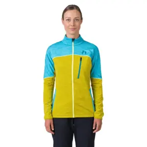 Hannah Meda Fleece Met Volledige Rits Clearwater / Citronelle Mel