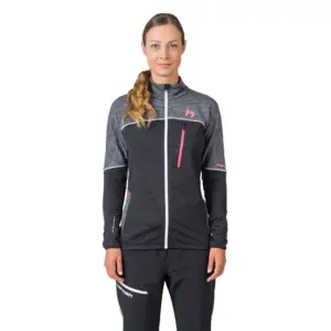 Hannah Meda Fleece Met Volledige Rits Grijs