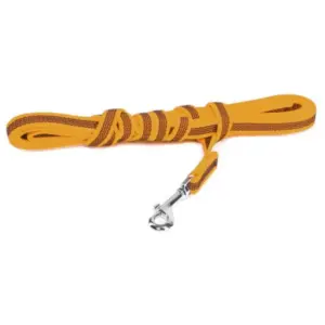 Julius K-9 Rubberized Hondenriem 14 Mm Oranje