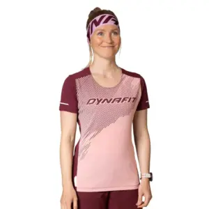 Dynafit Alpine 2 T-shirt Met Korte Mouwen Pale Rose