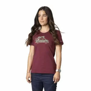 Dynafit Graphic T-shirt Met Korte Mouwen Burgundy / Dynavan