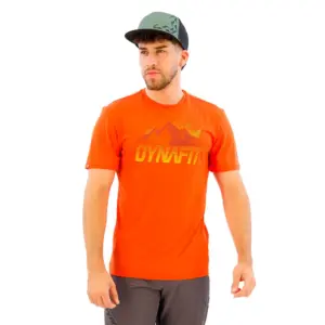 Dynafit Transalper Graphic T-shirt Met Korte Mouwen Dawn