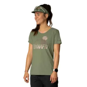 Dynafit Transalper Graphic T-shirt Met Korte Mouwen Sage