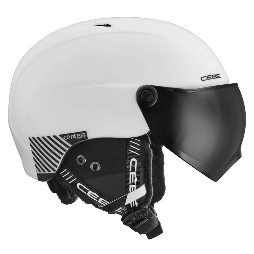 Cebe Contest Vision Helm Met Vizier Wit