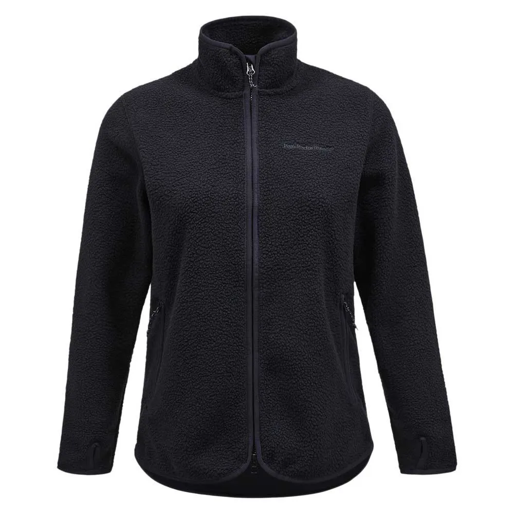 Peak Performance Pile Fleece Zwart