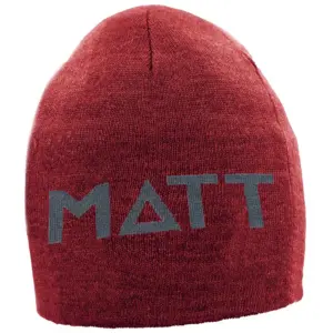 Matt Knit Runwarm Muts Rood